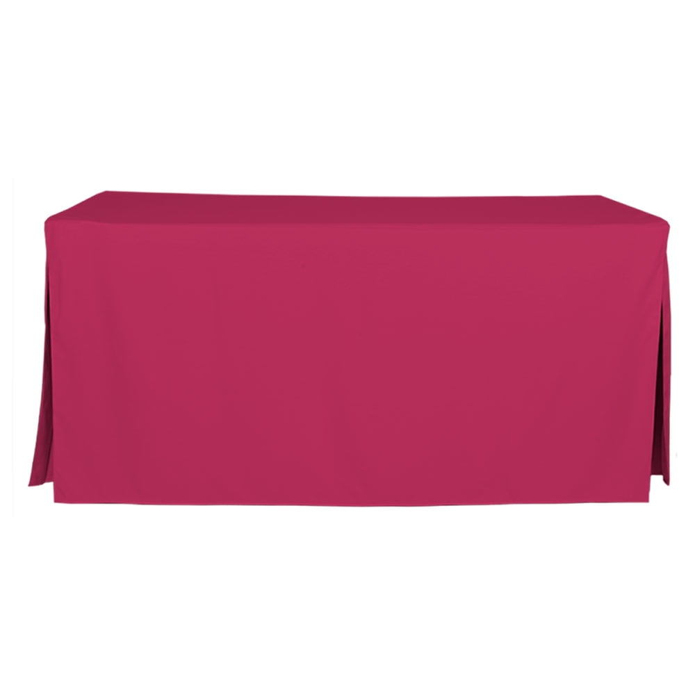 Tablevogue 72" x 30" Fitted Tablecoth Cover, Multiple Colors and Sizes Available
