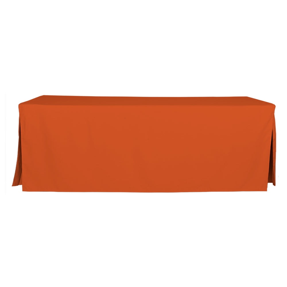 Tablevogue 72" x 30" Fitted Tablecoth Cover, Multiple Colors and Sizes Available