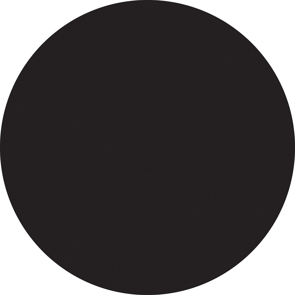 Tape Logic Inventory Circle Label,4",Black DL615F