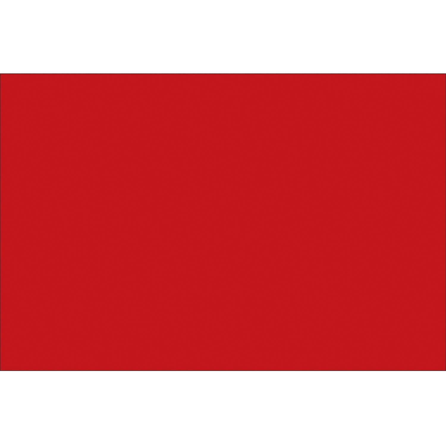 Tape Logic Inventory Rectangle Label,2x3",Red DL630A