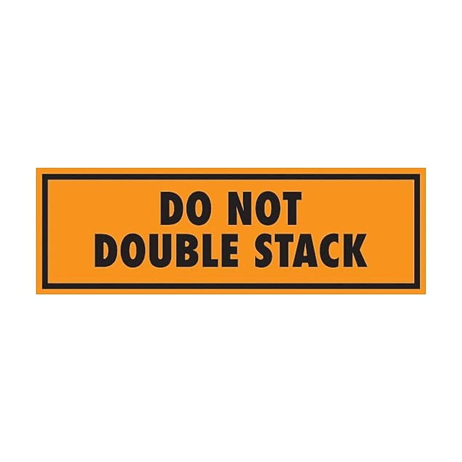 Tape Logic Label,Do Not Double Stack,2x8" SCL568