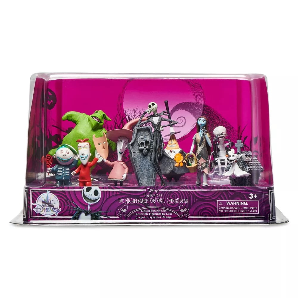 The Nightmare Before Christmas Deluxe Figure Cake Topper, by Disney (9 Count)