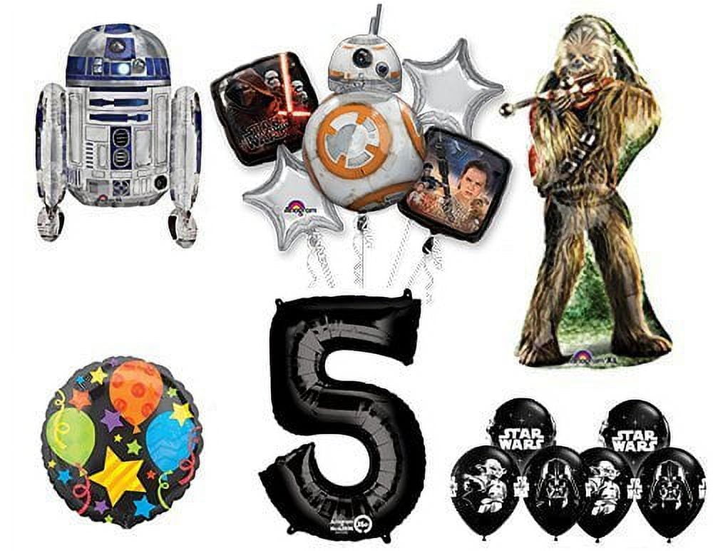 The Ultimate Star Wars 8th Birthday Party Supplies and Balloon decorations