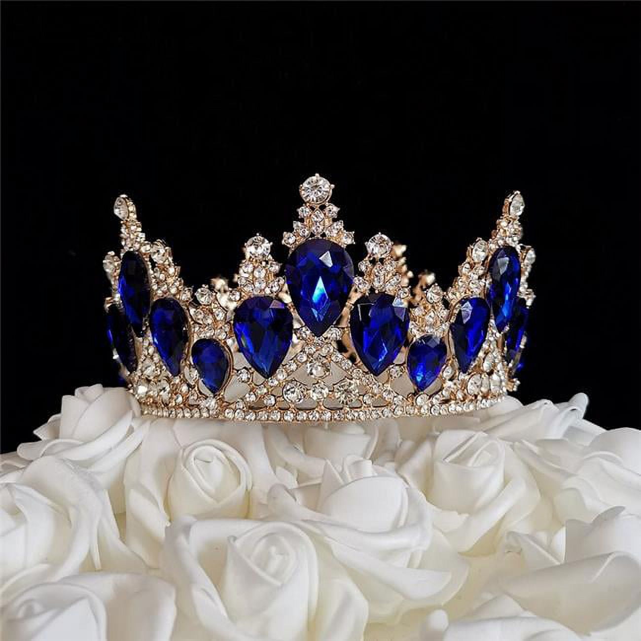 13 oz Emerald Queen Crown Cake Topper