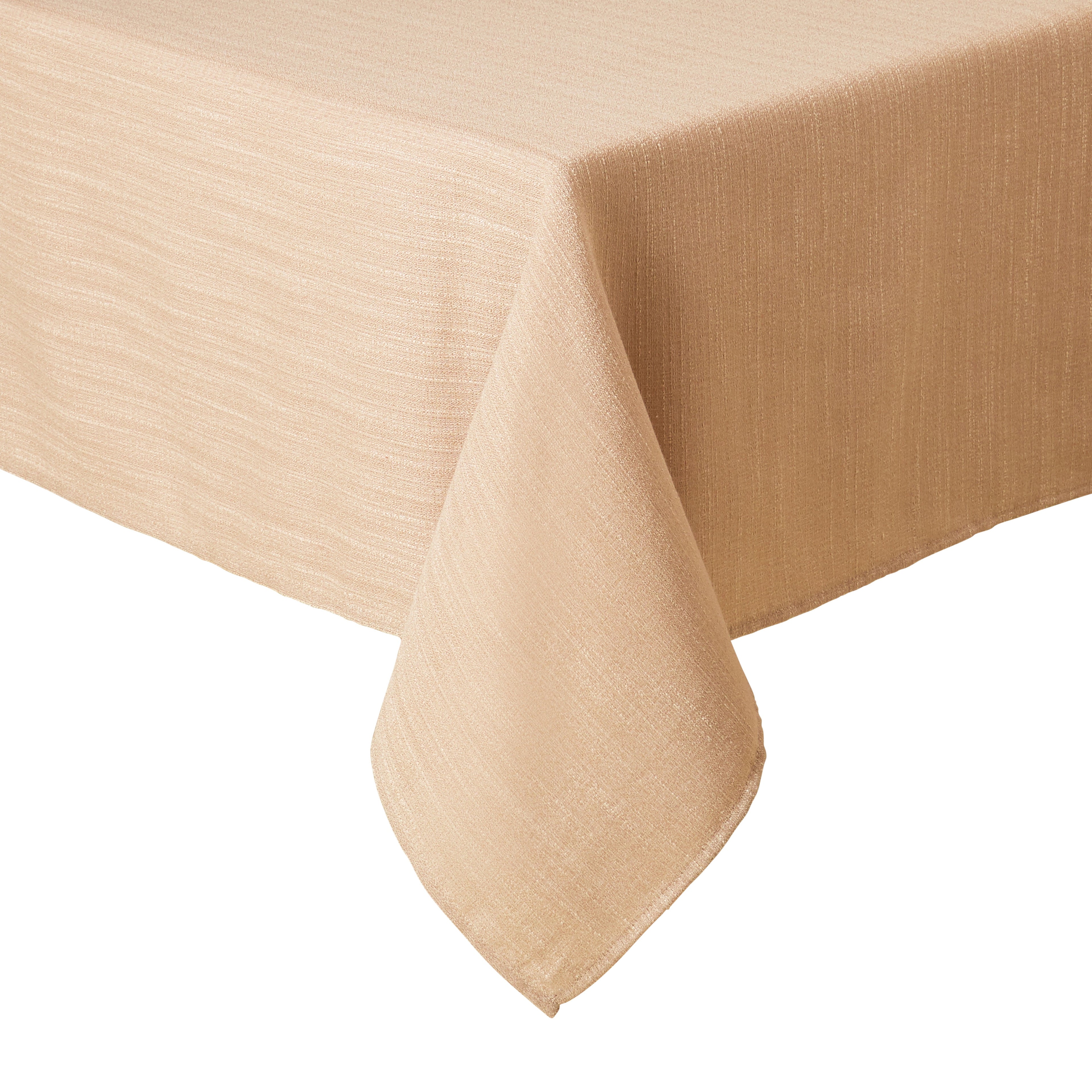 TOWN & COUNTRY LIVING Harper Stain and Water Resistant Tablecloth Single Pack, Grey Flannel, 60"x84"