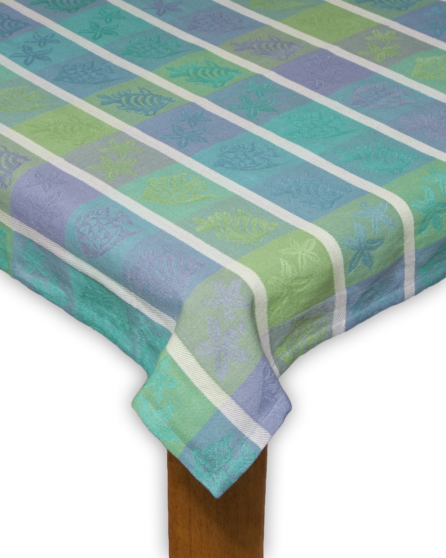 Tropical Fish 100% Cotton Tablecloth 60"x102"