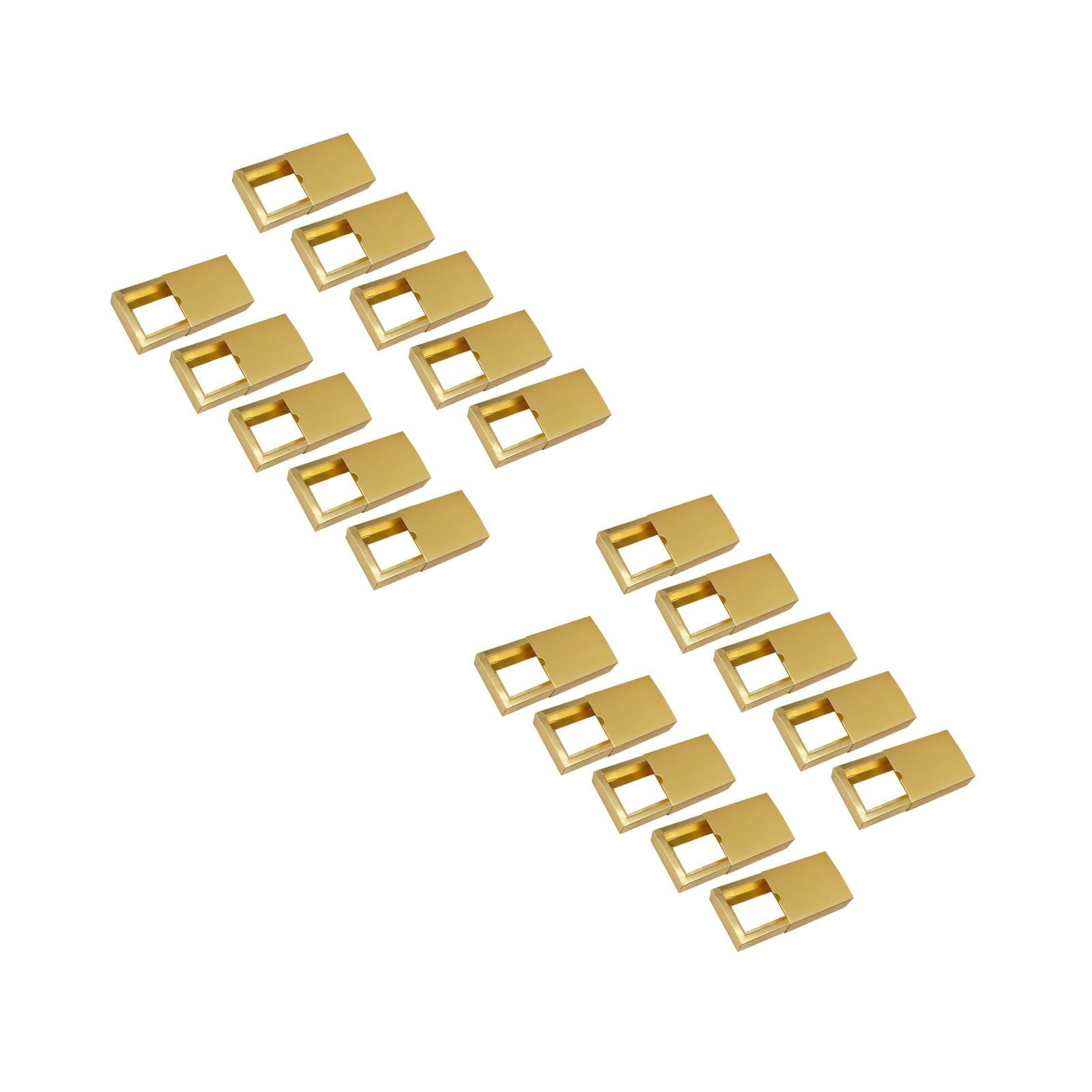 WORGEOUS 20 Pcs  Drawer Type Gift Boxes Present Wrapping Boxes Folding Gift Packing Boxes