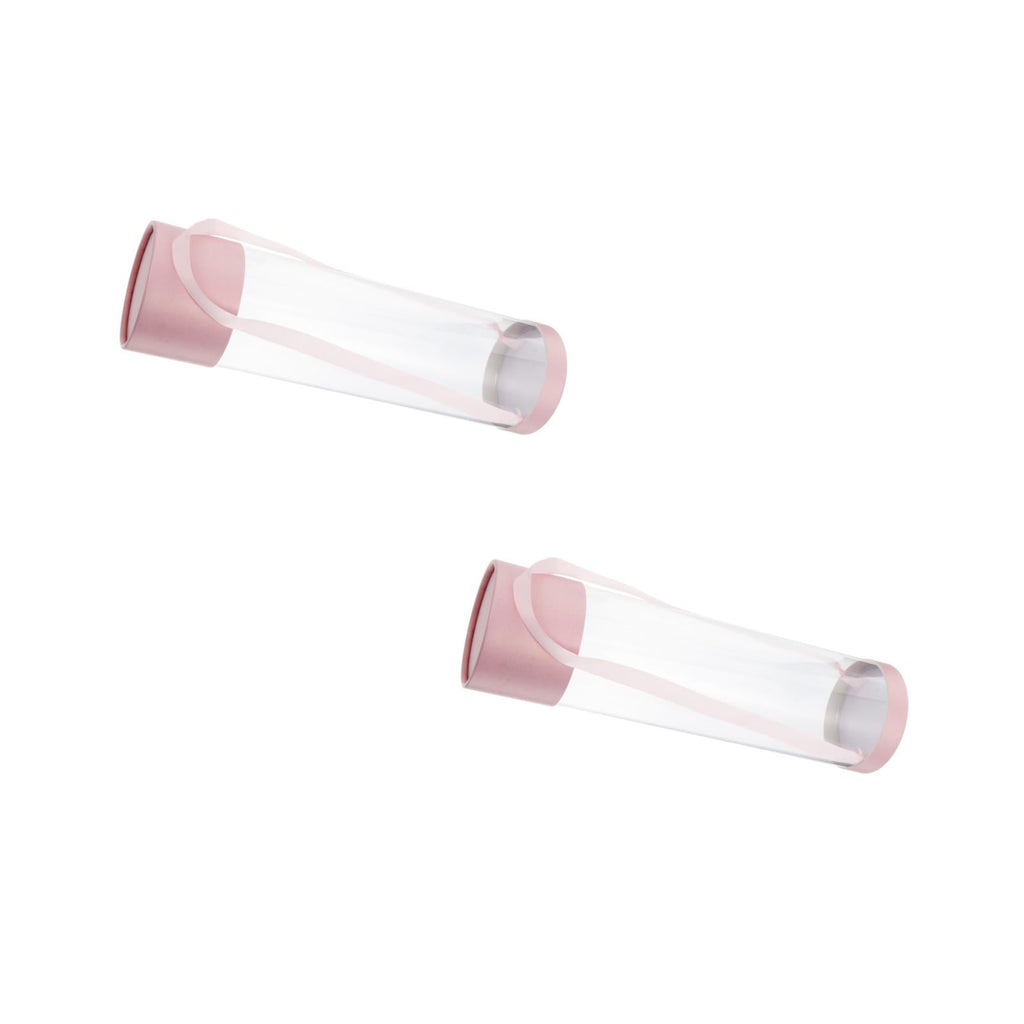 WORGEOUS 2pcs Clear Florist Bouquet Packaging Box Eternal Flower Gift Box Flower Arrangement Box Fresh Flower Packaging Box Craft Present Bags Florist Shop Supplies for Wedding Birthday