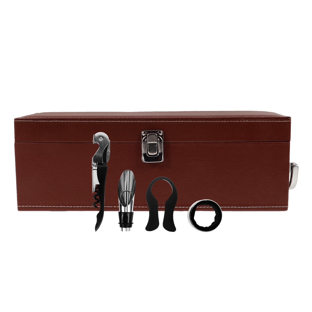 Wine Gift Box Packing Boxes Household Wine Packing Case PU Bottle Boxes Beer Belts for Wedding Decorative Storage Case