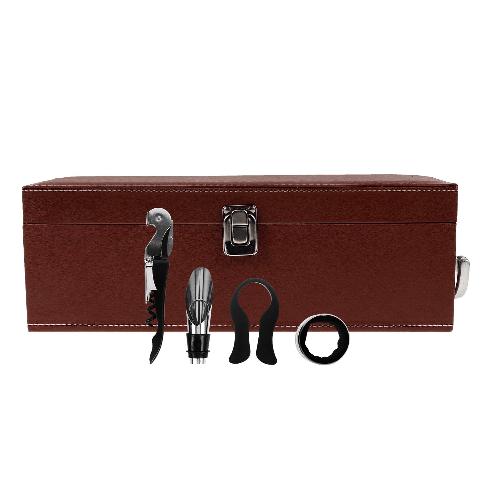 Wine Gift Box Packing Boxes Household Wine Packing Case PU Bottle Boxes Beer Belts for Wedding Decorative Storage Case