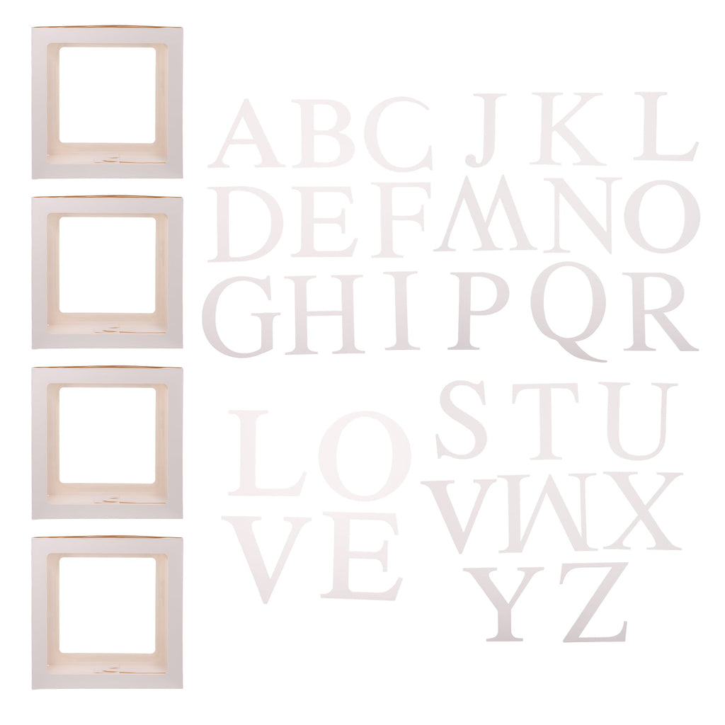 Masteelf 2 Sets of Balloon Boxes Balloon Cases Party Decorative Supplies