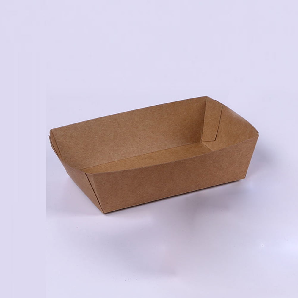 PBPBOX Light Brown Paper Favor Boxes for Wedding Gifts Storage Use Craft Chocolate Candy Sweets 100 Pcs