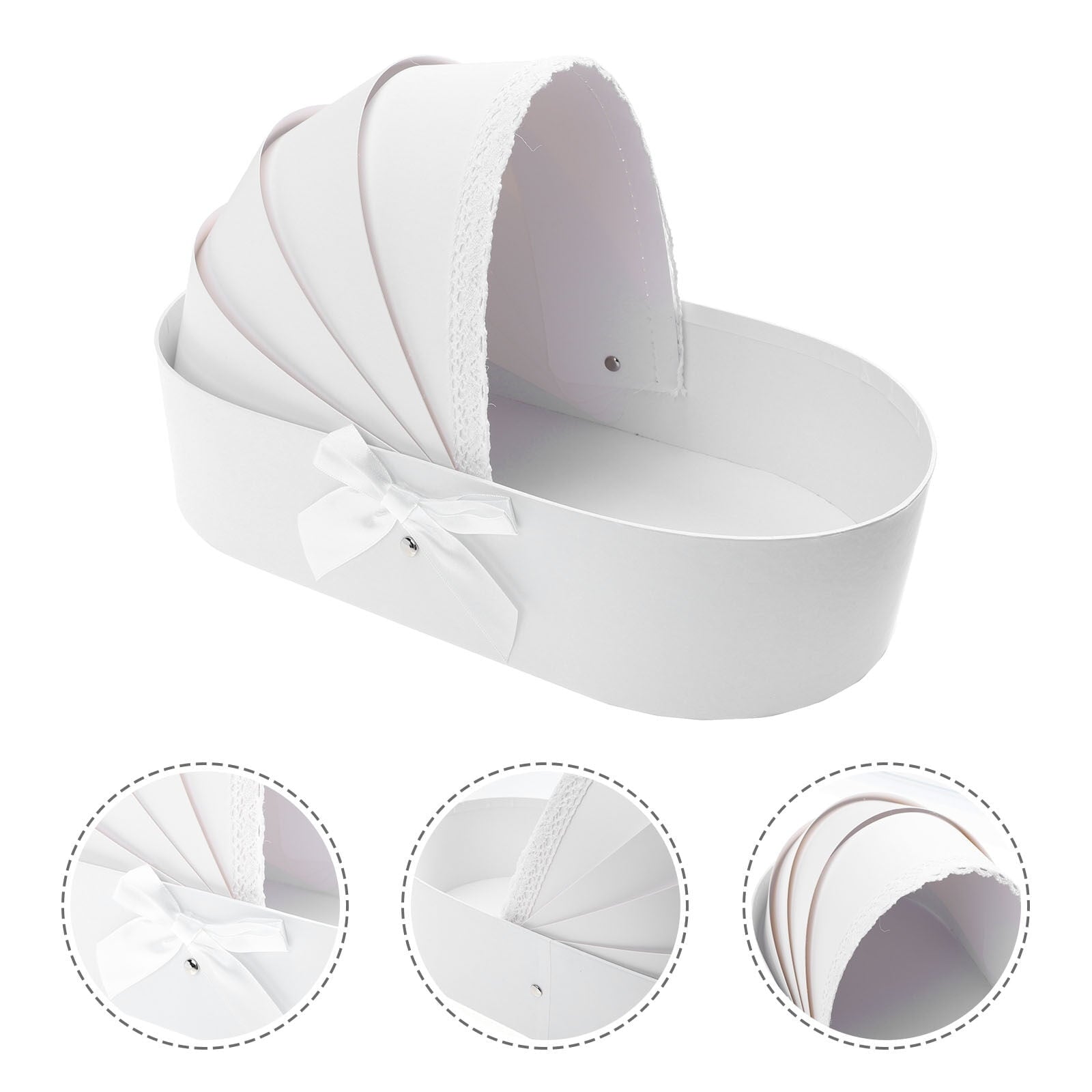 MLINS 2pcs Bouquet Paper Gift Box Flower Paper Box Bouquet Wrapping Box Florist Bouquet Box