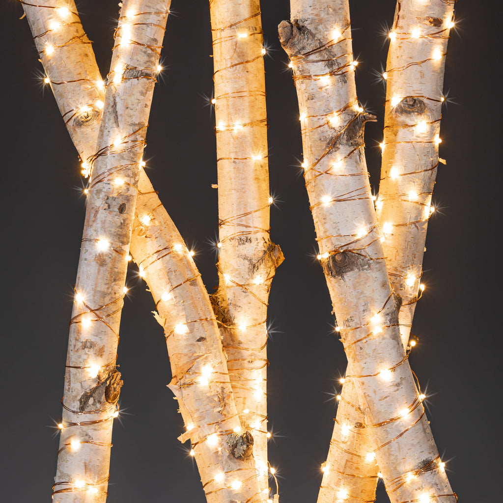 Gerson Everlasting Glow 92968 Outdoor Electric LED Light String, 20'