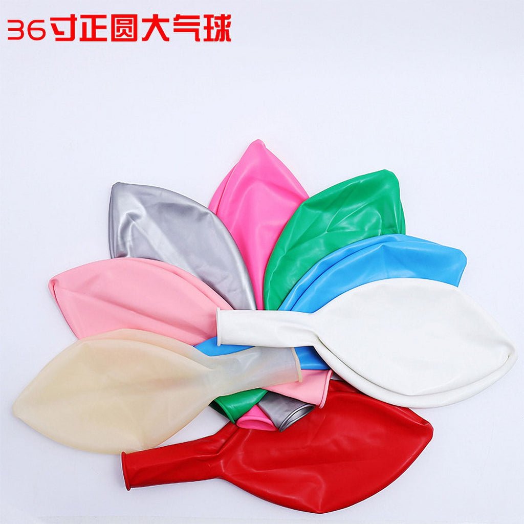 DDWD balloon balloon  36 inch 25g thick large decorative balloon custom large ground burst ball