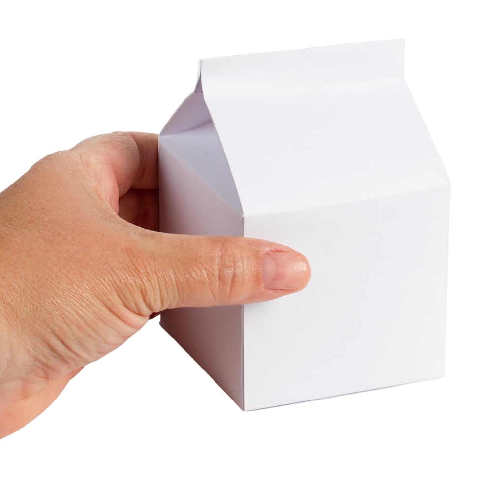 Milk Carton Favor Gift Boxes by Factory Direct Craft: Adorable Packaging for Your Special Occasion