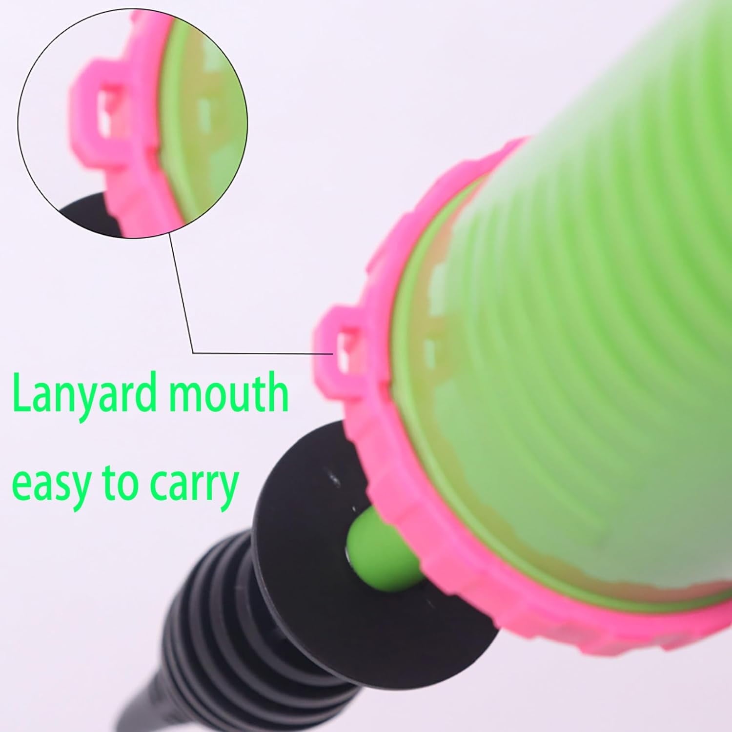 Balloon Pump Hand Two-Way Dual Action inflate 2Pack and Balloon Tying Tool in One, Handheld Air Pump Portable Manual Balloons Inflators for Party with Extra Accessories (Green)