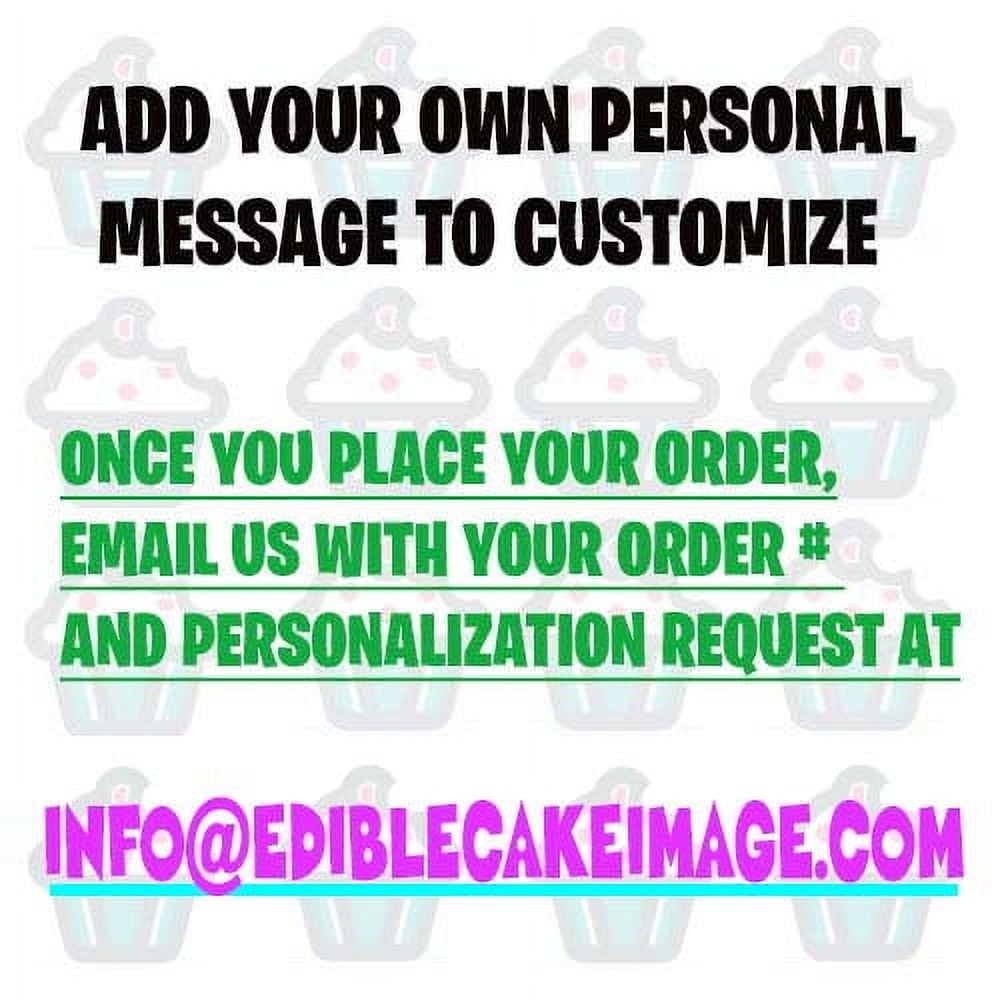 Chucky - Edible Cake Topper - 11.7 x 17.5 Inches 1/2 Sheet rectangular