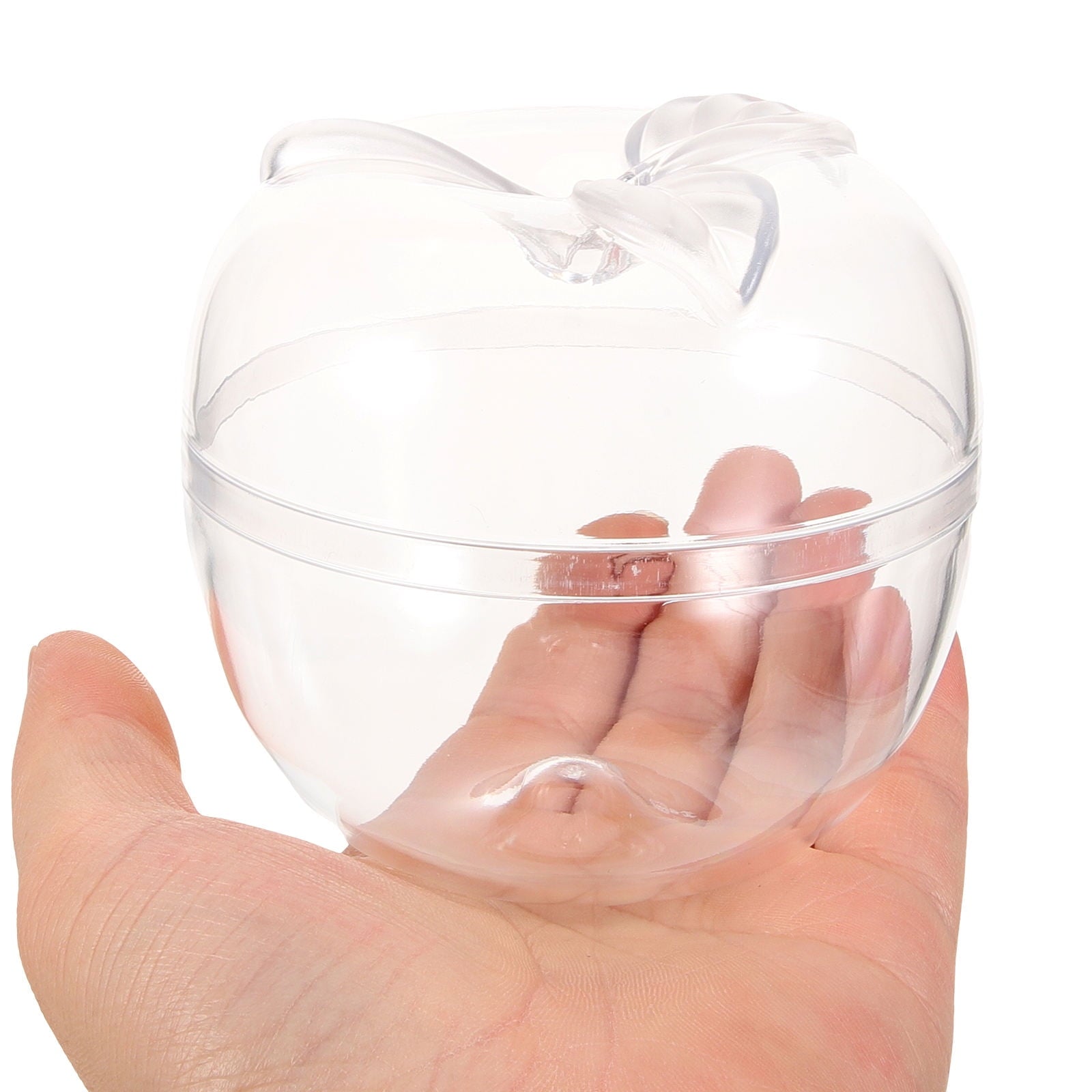 NUOLUX 10Pcs Apple Shape Candy Boxes for Storing Sweets and Gifts at Festive Occasions