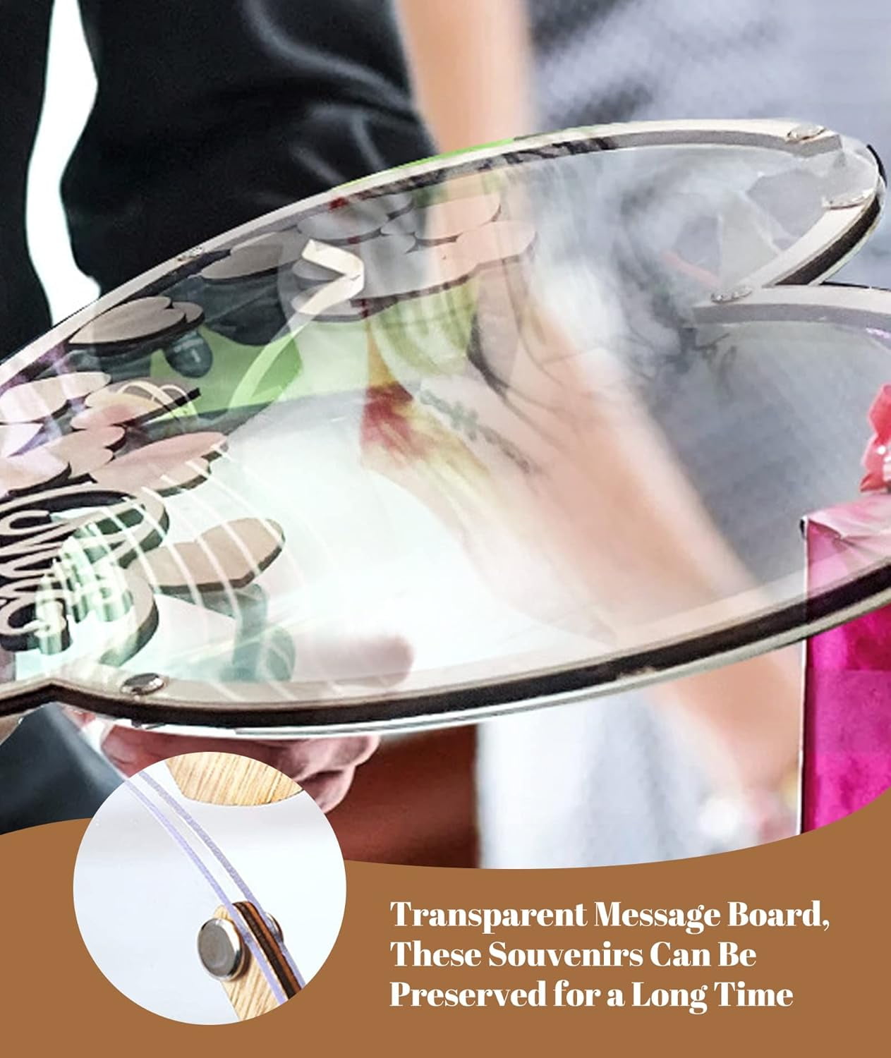 Heart Wedding Guest Book Alternative, Guest Book Wedding Reception Rustic Wedding Books for Guests to Sign, Wedding Heart Guest Book Drop Box, Guest Book for Wedding