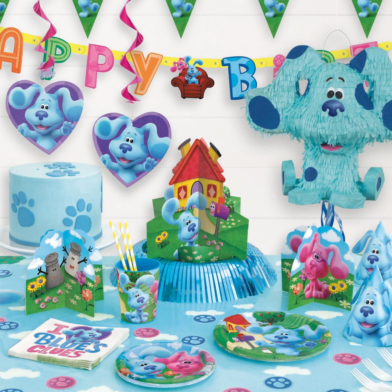 Unique Industries Blue Pinatas, 13.25" X 7.75"