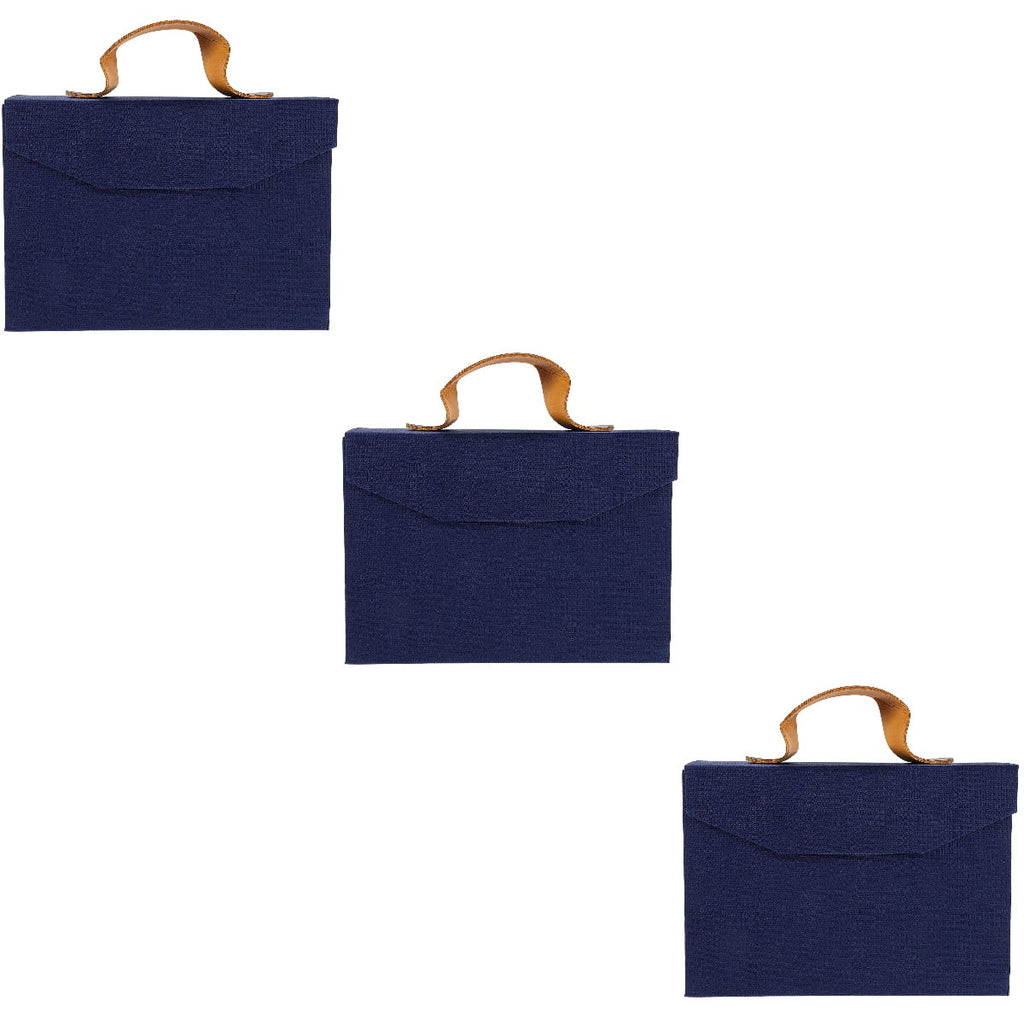 WORGEOUS 3pcs Party Gift Packing Box Gift Wrapping Holder Party Favor Empty Gift Storage Box