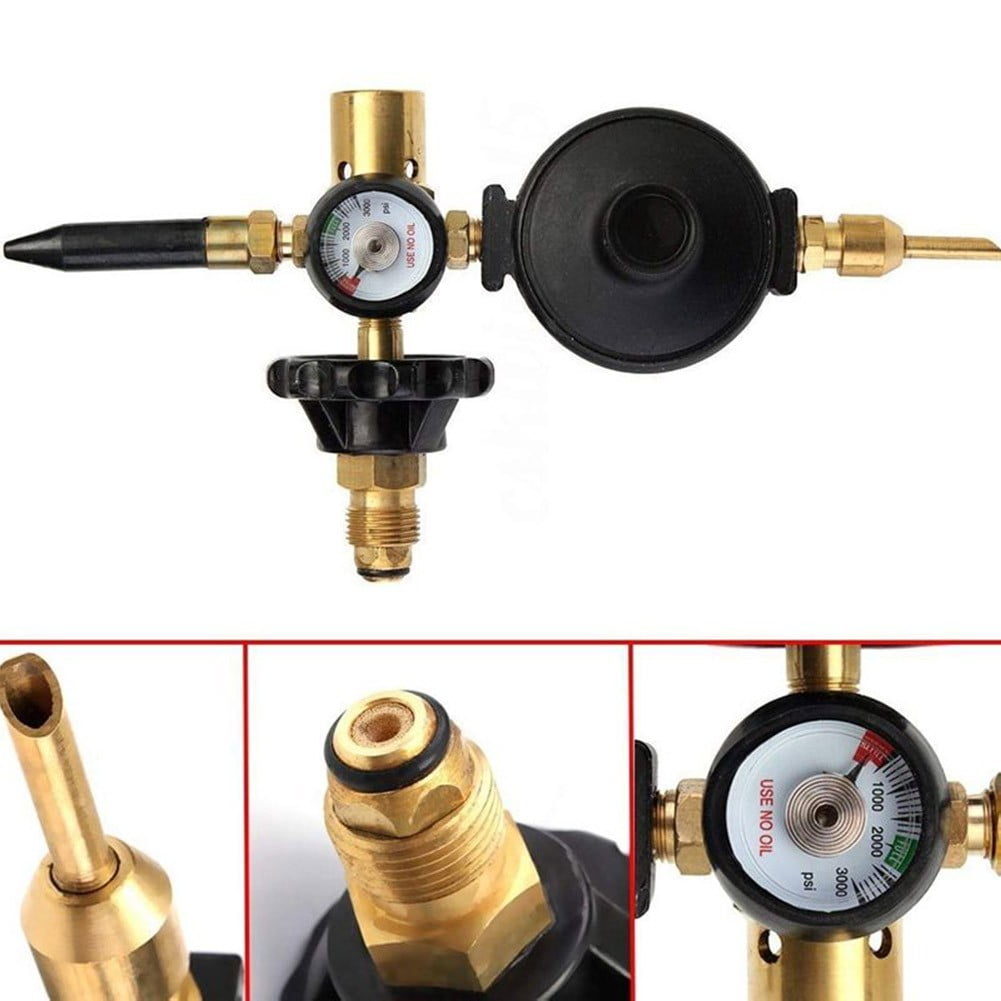 Yannee Helium Balloon Regulator Inflator Filler Valve for Latex and Foil Balloons (Welding & Soldering Equipment)