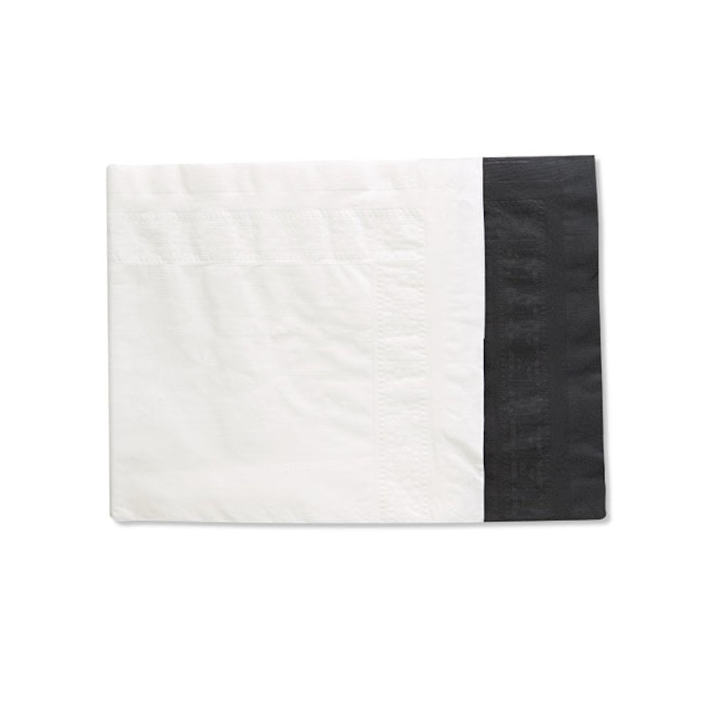 Hoffmaster Cellutex White Tissue/Poly Lined Tablecover, 25 count