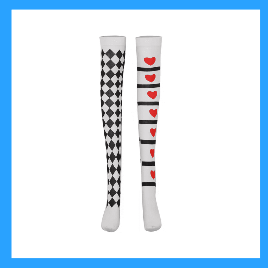 Alice in Wonderland Themed Bundle – Mr. Rabbit Hat, Cheshire Headbands, Socks, Ears Clips & More