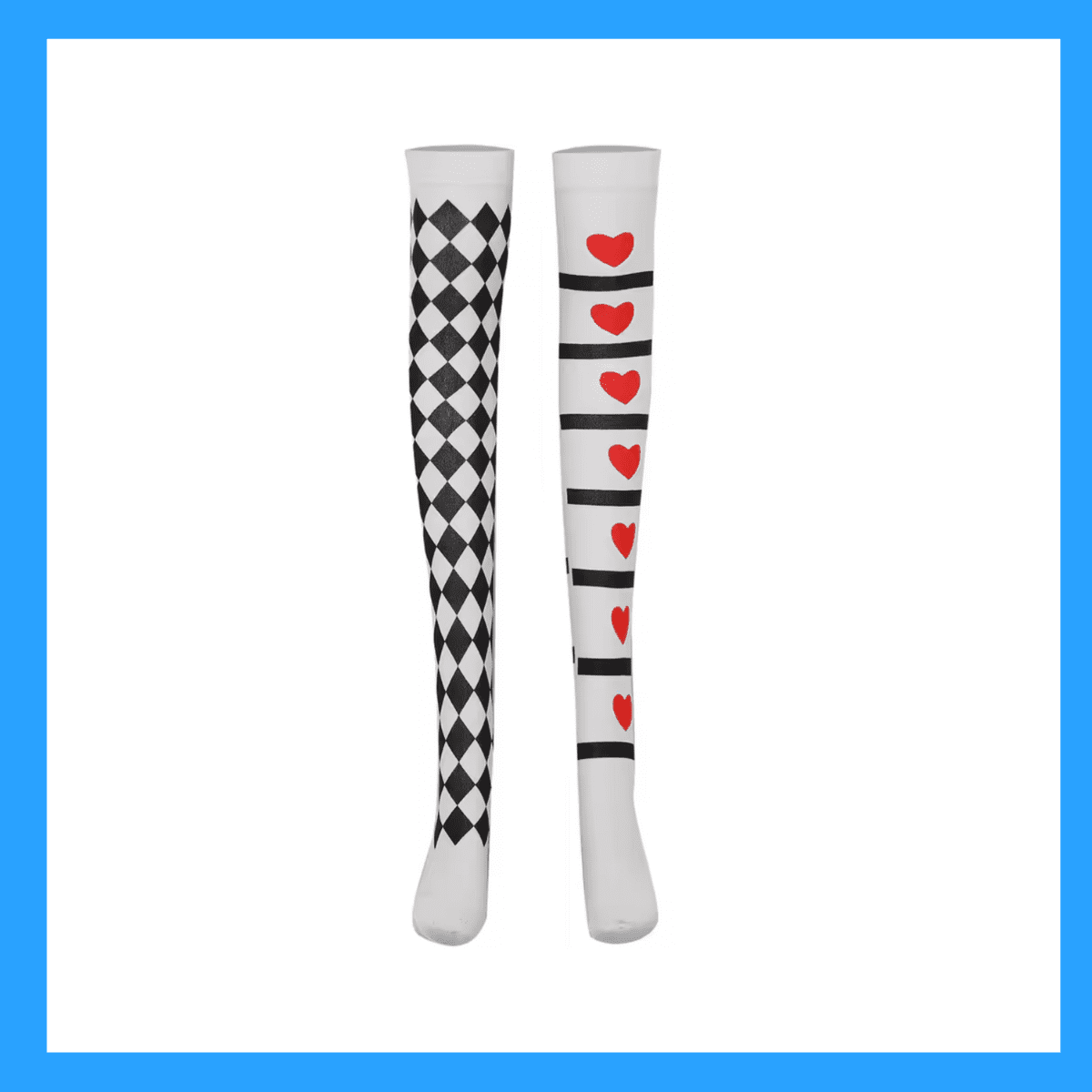 Alice in Wonderland Themed Bundle – Mr. Rabbit Hat, Cheshire Headbands, Socks, Ears Clips & More