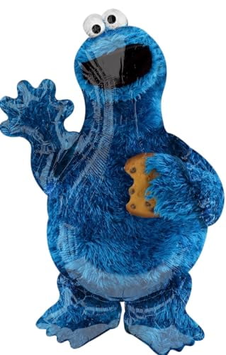 Sesame Street Elmo and Cookie Monster 2nd Birthday Party Supplies Balloon Bouquet Decorations