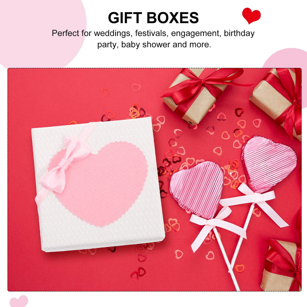 Masteelf 15 Pcs  Squared Boxes with Lids Small Gift Boxes for Birthdays Christmas Wedding Baby Shower