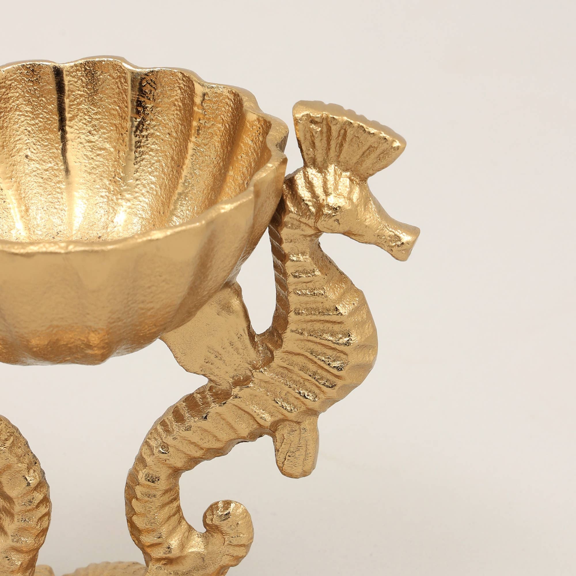 Decorative Bowl With Antique Gold Finish-Table Décor