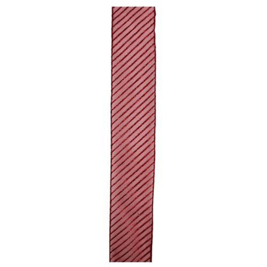 Northlight Red Wired Christmas Craft Ribbon 2.5" x 120 Yards