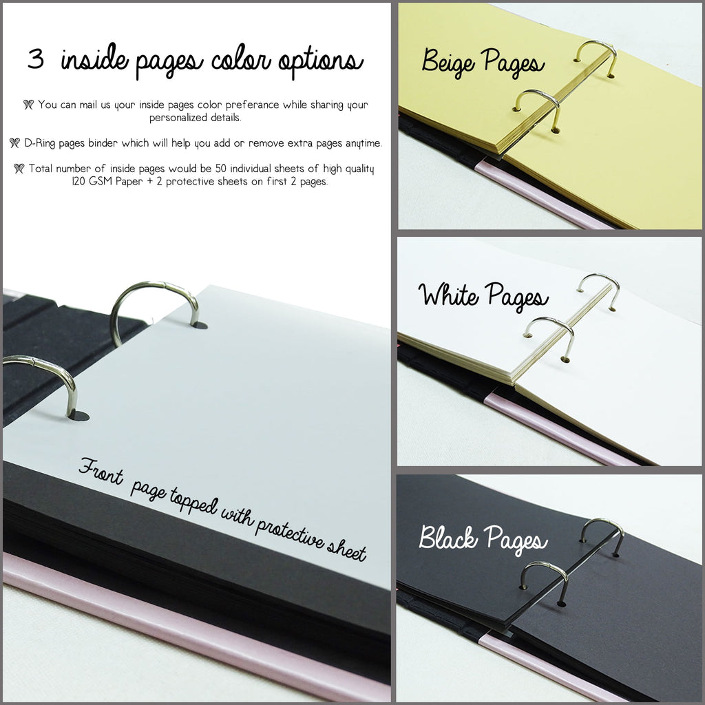 Darling Souvenir White Floral Wedding Guest Book Hardbound Guest Sign-In Book Guest Registry Guestbook-9 x 12 Inches