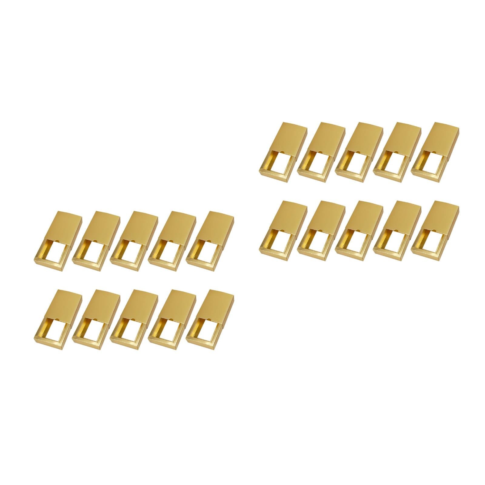 WORGEOUS 20 Pcs  Drawer Type Gift Boxes Present Wrapping Boxes Folding Gift Packing Boxes