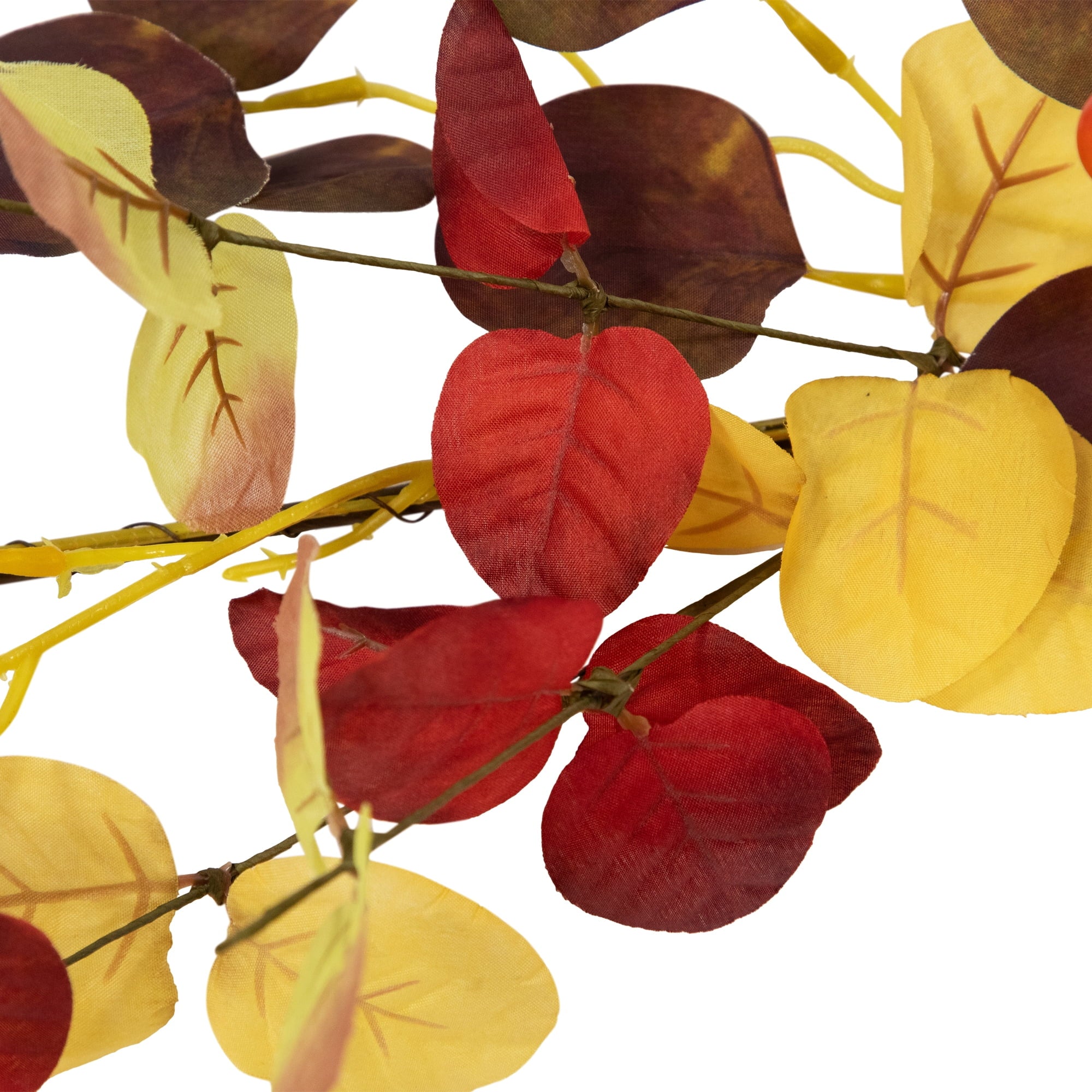 Northlight 5' x 8" Berries and Leaves Artificial Fall Harvest Garland, Unlit