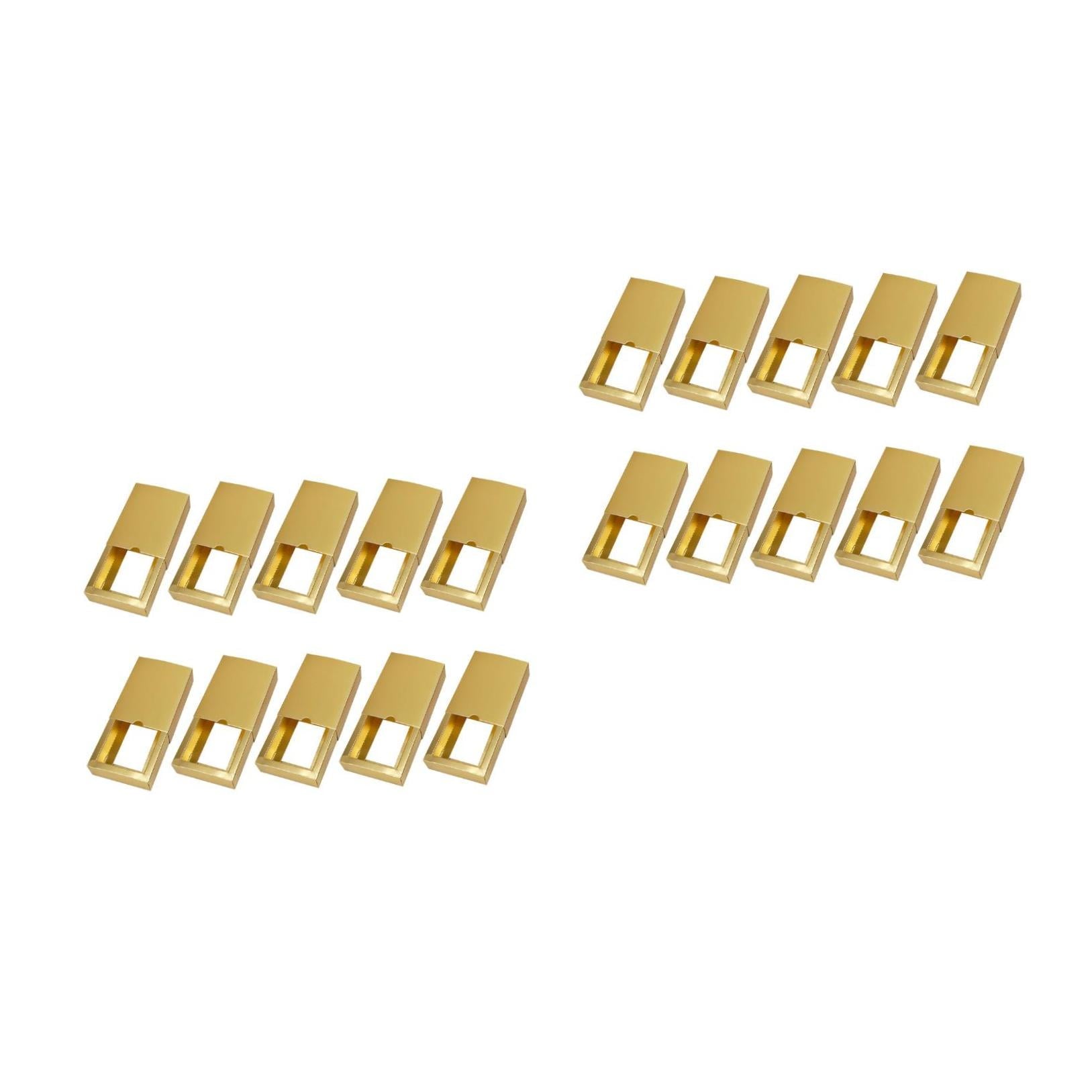 WORGEOUS 20 Pcs  Drawer Type Gift Boxes Present Wrapping Boxes Folding Gift Packing Boxes