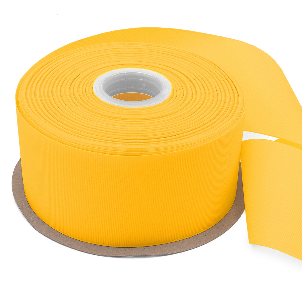 GWEN STUDIOS Grosgrain Pink Polyester Ribbon, 150' x 2.5"