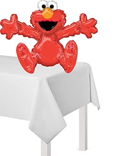 Elmo Sesame Street 1st Birthday Party Supplies Balloon Bouquet Decorations