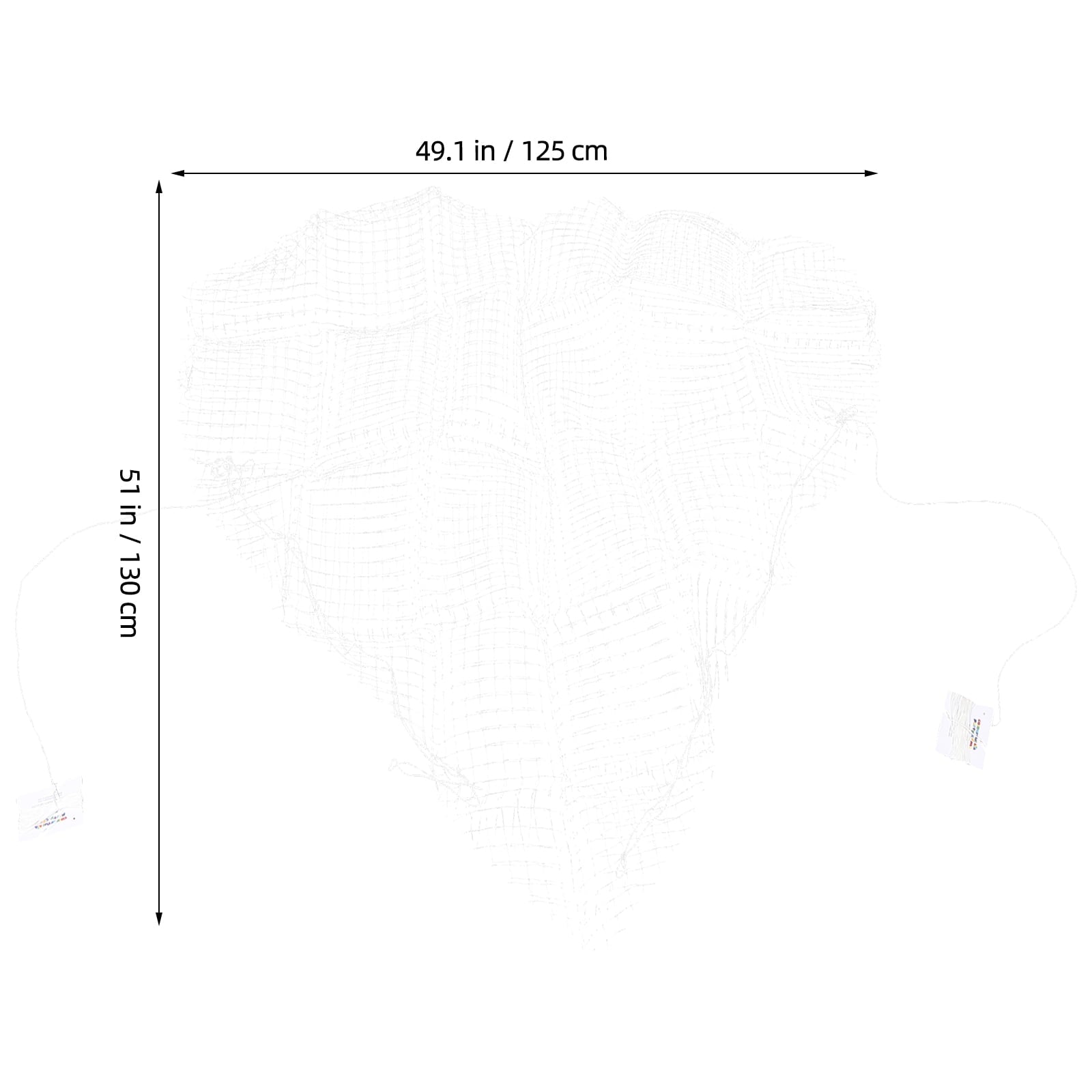 GOOHOCHY Decorative Bride Heart-shaped Balloon Displays Baby 130.00X125.00X0.30CM White