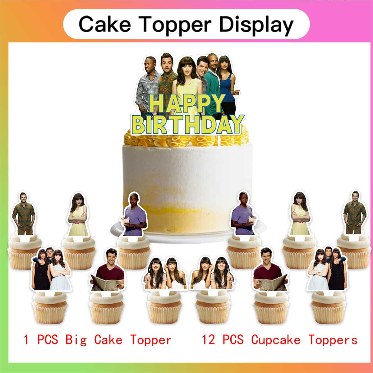 New Girl Twenty Nine Birthday Party Supplies Balloons Plates Decoration Cake Topper Decor Tableware Banner Backdrop