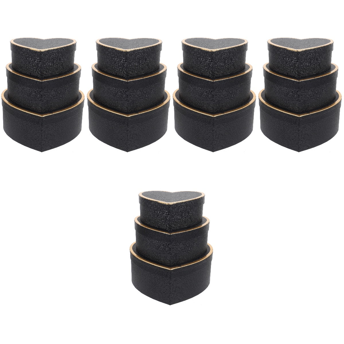 FRCOLOR 15 Pcs  Valentine's Day Chocolate Gift Box Party Gift Box Wedding Party Gift Box Gift Wrapping Paper Box