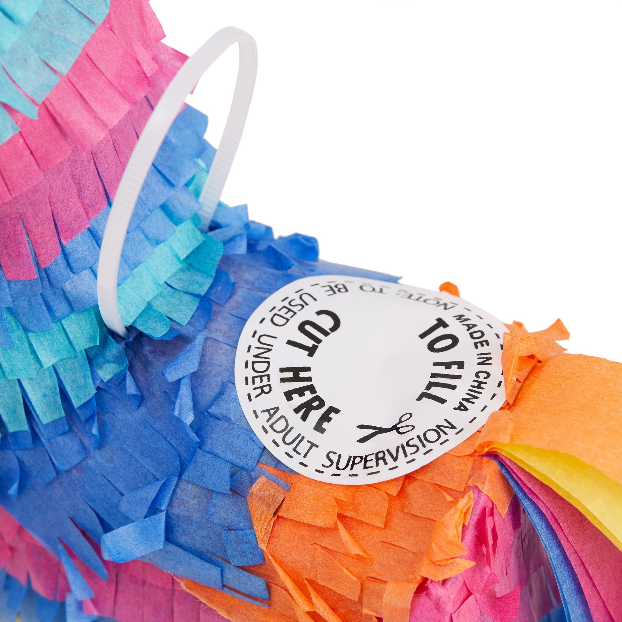 4-Piece Set Small and Mini Donkey Pinata with Stick and Blindfold for Birthday Party, Mexican Fiesta, Cinco de Mayo