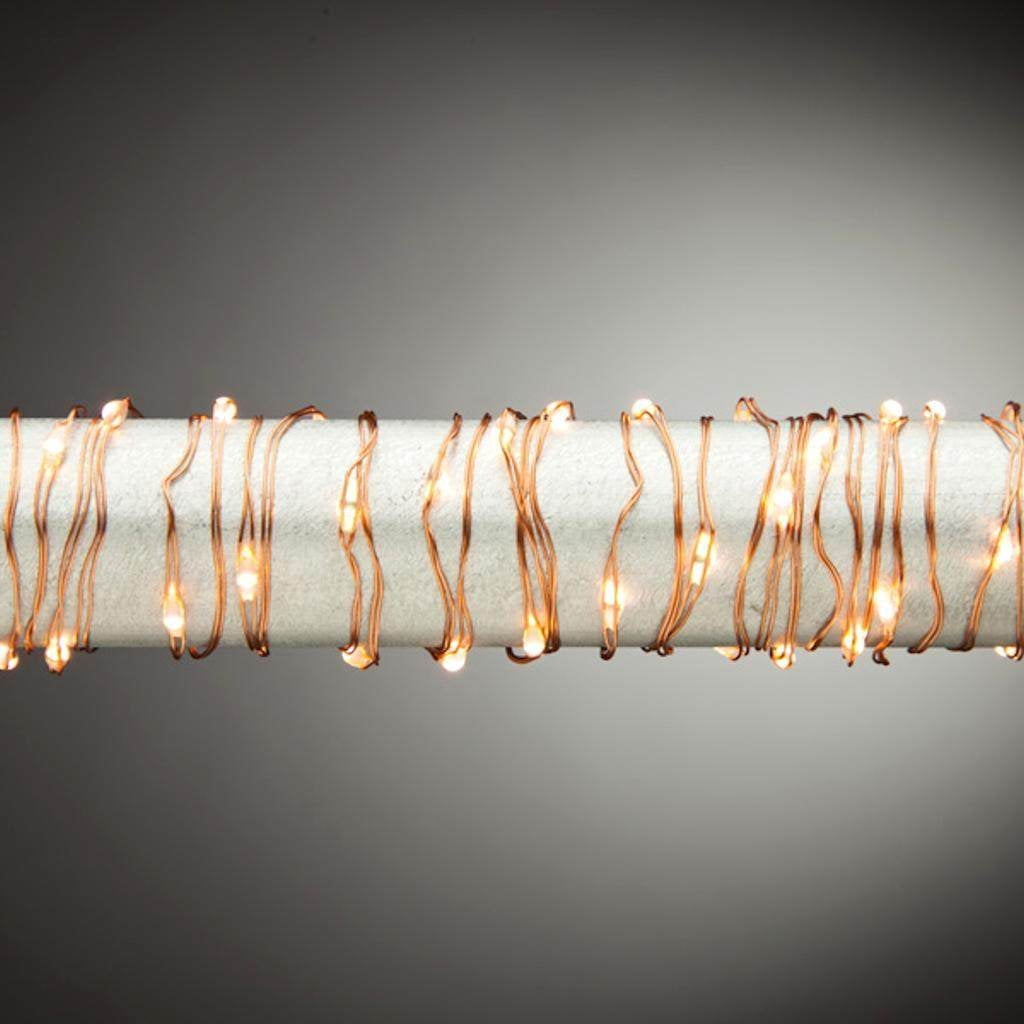 Gerson Everlasting Glow 92968 Outdoor Electric LED Light String, 20'