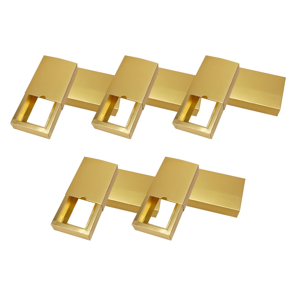 HEMOTON  10 Pcs Present Wrapping Boxes Drawer Type Gift Cardboard