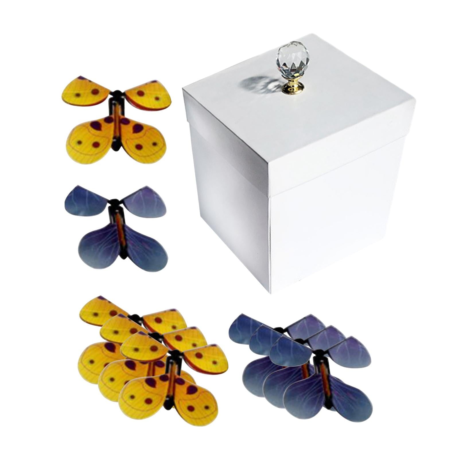 HOMYL Butterfly Gift Box Creative for Father's Day Wedding Anniversaries White