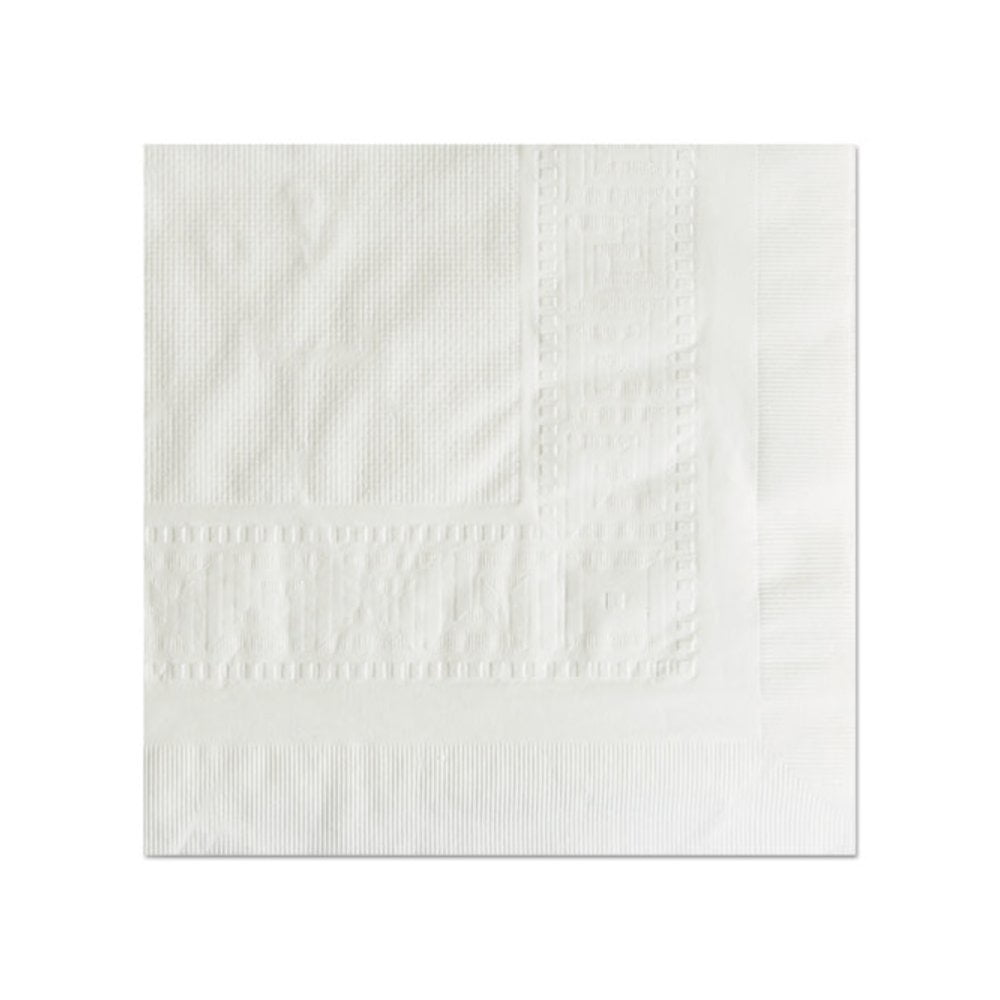 Hoffmaster Cellutex White Tissue/Poly Lined Tablecover, 25 count
