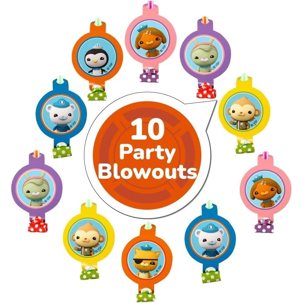 Mighty Mojo Octonauts Above and Beyond Party Kit 100+ pcs Balloons Decorations