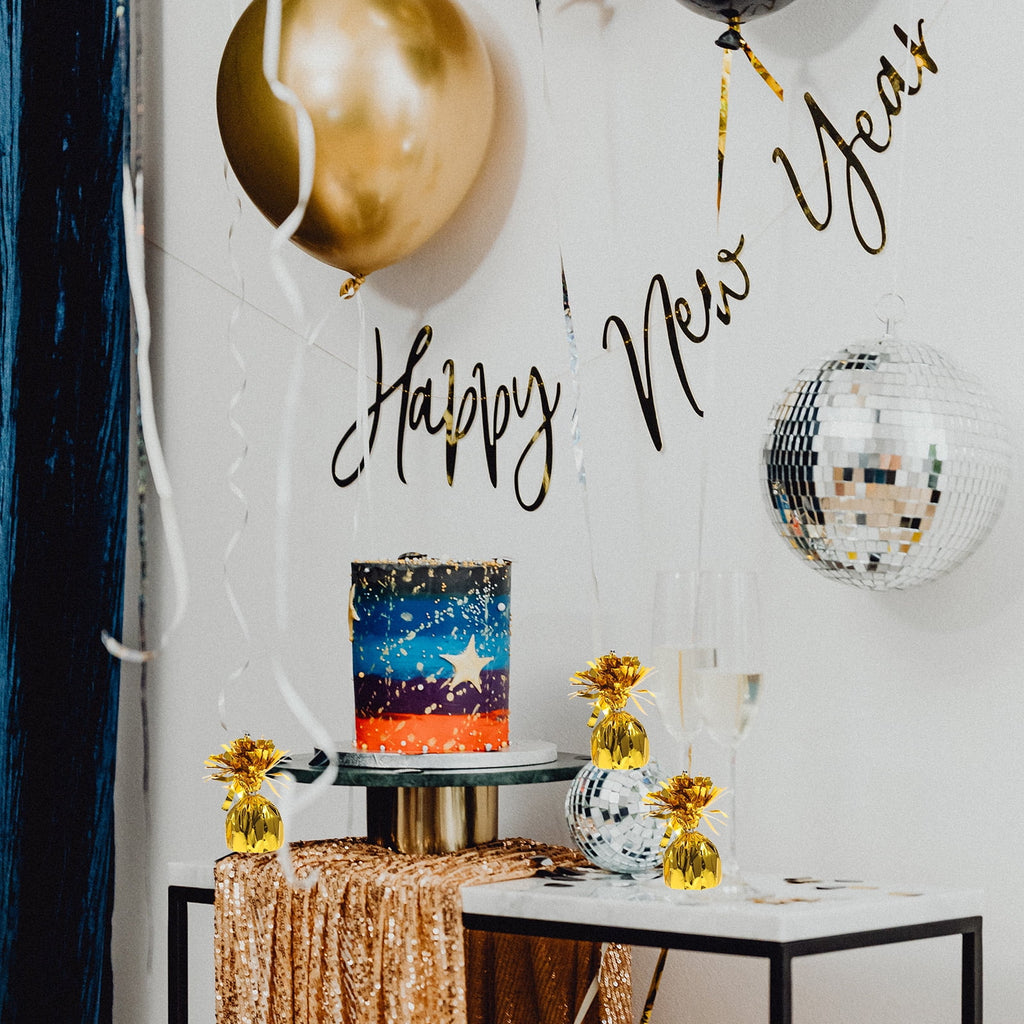 8 Pcs Balloon Gravity Pendant Christmas Sto Balloons Hot Air Decorations Weighted Base Helium Weights Hang Aluminum Foil Cement